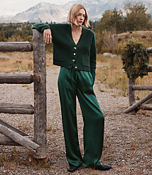 Sawyer Pull On Pants in Satin carousel Product Image 1