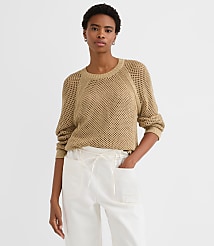 Metallic Mesh Stitch Sweater carousel Product Image 2