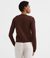 Modern Crew Neck Cardigan carousel Product Image 3
