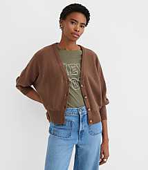 Dolman V-Neck Cardigan carousel Product Image 3