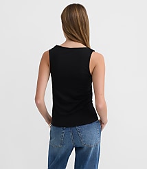 Metallic Trim Tank Top carousel Product Image 3