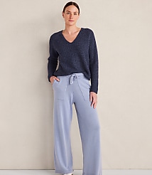 Haven Well Within Merino Wool Blend V-Neck Sweater carousel Product Image 2