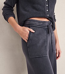 Haven Well Within Organic Cotton Knit Wide Leg Pants carousel Product Image 2
