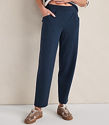 Haven Well Within Organic Cotton Interlock Barrel Leg Pants carousel Product Image 1