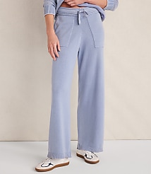 Haven Well Within Organic Cotton Knit Wide Leg Pants carousel Product Image 1