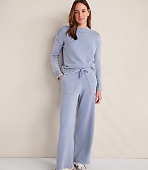 Haven Well Within Organic Cotton Knit Wide Leg Pants carousel Product Image 2