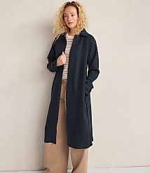 Haven Well Within Linen Blend Dobby Trench Coat carousel Product Image 2