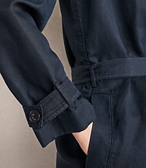 Haven Well Within Linen Blend Dobby Trench Coat carousel Product Image 4