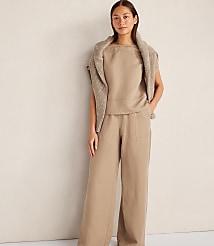 Haven Well Within Linen Blend Dobby Short Sleeve Top carousel Product Image 4