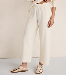 Haven Well Within Organic Cotton Waffle Straight Leg Pants carousel Product Image 1