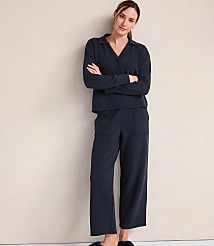 Haven Well Within Organic Cotton Waffle Johnny Collar Top carousel Product Image 2