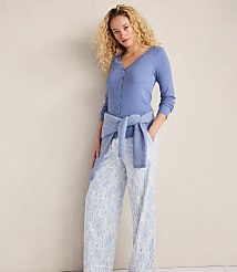 Haven Well Within Organic Cotton Rib Knit Lace Cardigan carousel Product Image 2