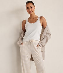 Haven Well Within Organic Cotton Rib Knit Lace Tank carousel Product Image 2
