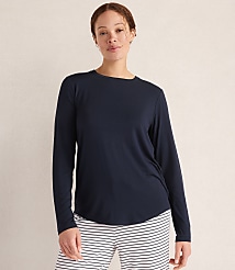 Haven Well Within Calm & Cool Long Sleeve Pajama Top carousel Product Image 1