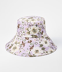 Floral Wide Brim Bucket Hat carousel Product Image 1