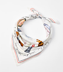French Beauty Square Scarf carousel Product Image 1