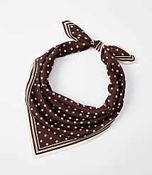Dotted Square Scarf carousel Product Image 1
