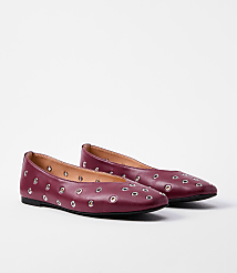 Grommet High Vamp Ballet Flats carousel Product Image 1