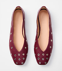 Grommet High Vamp Ballet Flats carousel Product Image 2