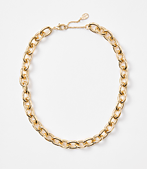 Chain Link Statement Necklace carousel Product Image 1