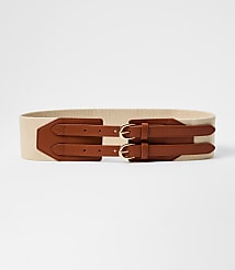 Double Buckle Stretch Belt carousel Product Image 1