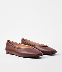High Vamp Ballet Flats carousel Product Image 1
