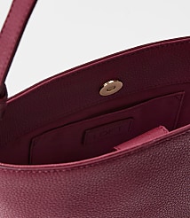 Pebbled Leather Bucket Bag carousel Product Image 2