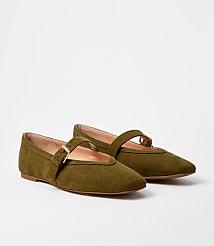 Mary Jane High Vamp Ballet Flats carousel Product Image 1