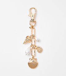 LOFT Beach Pearlized Shell Bag Charm carousel Product Image 2