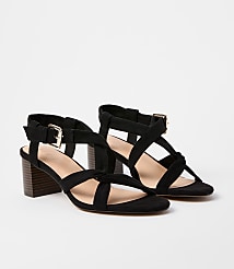 Strappy Block Heel Sandals carousel Product Image 1