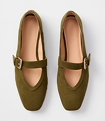 Mary Jane High Vamp Ballet Flats carousel Product Image 2