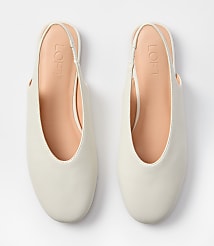 High Vamp Slingback Flats carousel Product Image 2