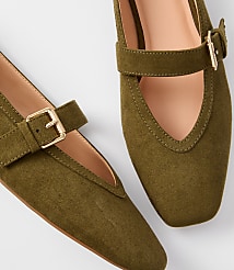 Mary Jane High Vamp Ballet Flats carousel Product Image 3