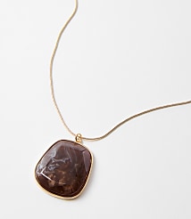 Marbleized Pull Tie Pendant Necklace carousel Product Image 2