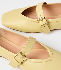 Mary Jane High Vamp Ballet Flats carousel Product Image 2