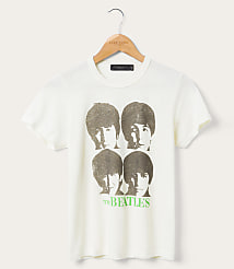 Junk Food The Beatles Four Portraits Original Tee carousel Product Image 1