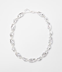 Textured Statement Necklace carousel Product Image 1