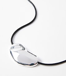 Metal Nugget Pull Tie Necklace carousel Product Image 2