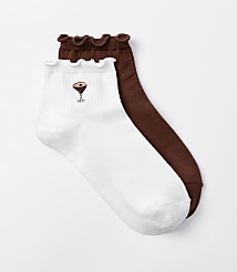 Espresso Martini Ankle Sock Set carousel Product Image 1