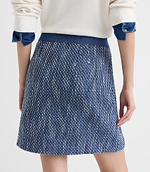Petite Denim Tweed Mini Skirt carousel Product Image 3