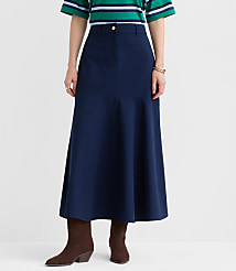 Petite Trumpet Midi Pocket Skirt carousel Product Image 2