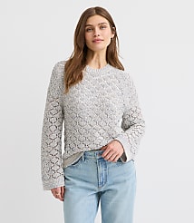 Petite Diamond Stitch Sweater carousel Product Image 3
