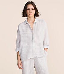 Lou & Grey Striped Triple Cloth Shirt carousel Product Image 3