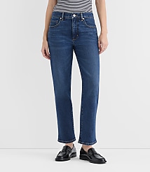 Rivete Petite Mid Rise Slim Jeans in Muse Wash carousel Product Image 3