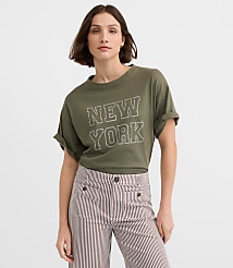 New York Oversized Jersey Tee carousel Product Image 3