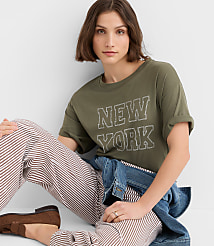 New York Oversized Jersey Tee carousel Product Image 1