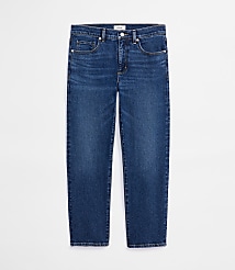 Rivete Tall Curvy Mid Rise Slim Jeans in Muse Wash carousel Product Image 3