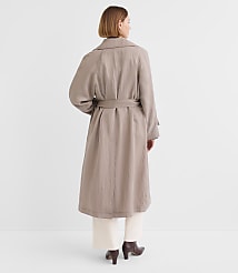 Petite Drapey Trench Coat carousel Product Image 2