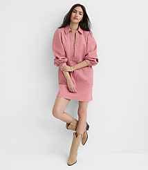 Petite Seamed Zip Mini Pocket Dress carousel Product Image 2