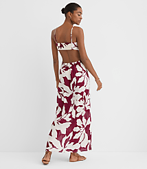 Petite LOFT Beach Magnolia Open Back Keyhole Maxi Dress carousel Product Image 3
